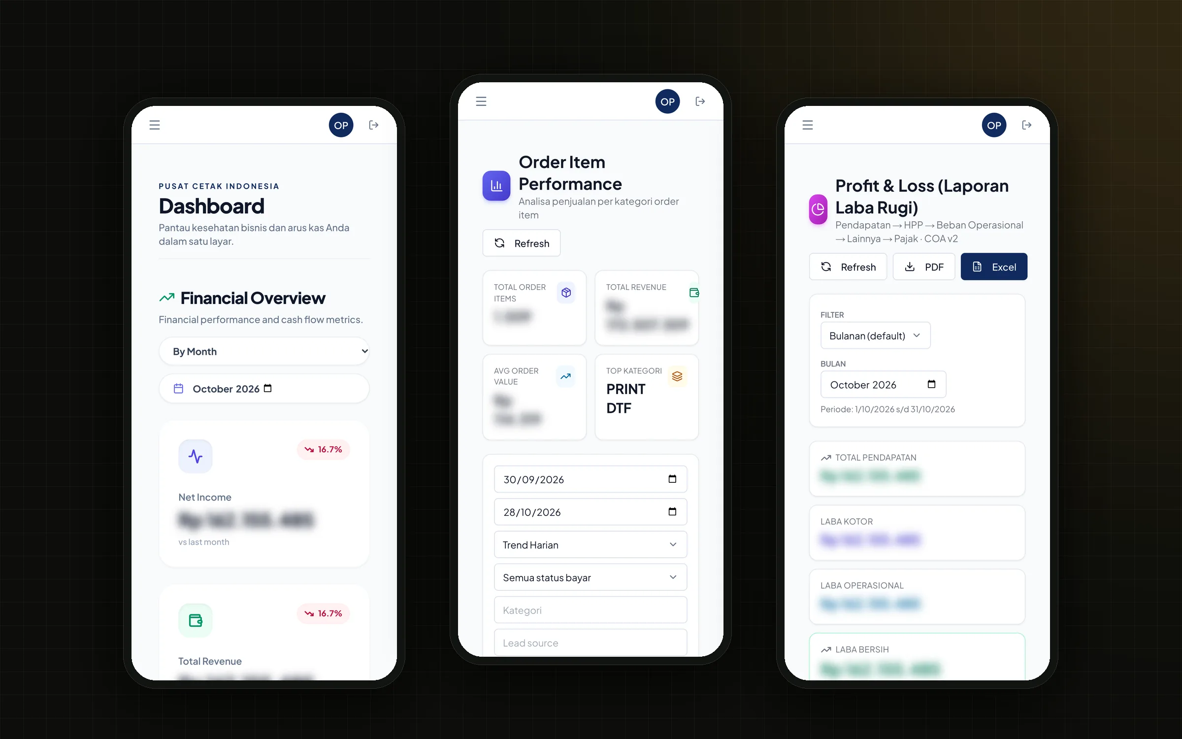ERP PT Pusat Cetak Indonesia — Mobile view